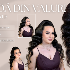 Coadă din valuri arabic style